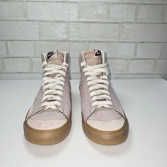 Nike Blazer Mid 77 By You Pink Gum Sole Mens 10.5 Womens 12 Custom High Top main image 8